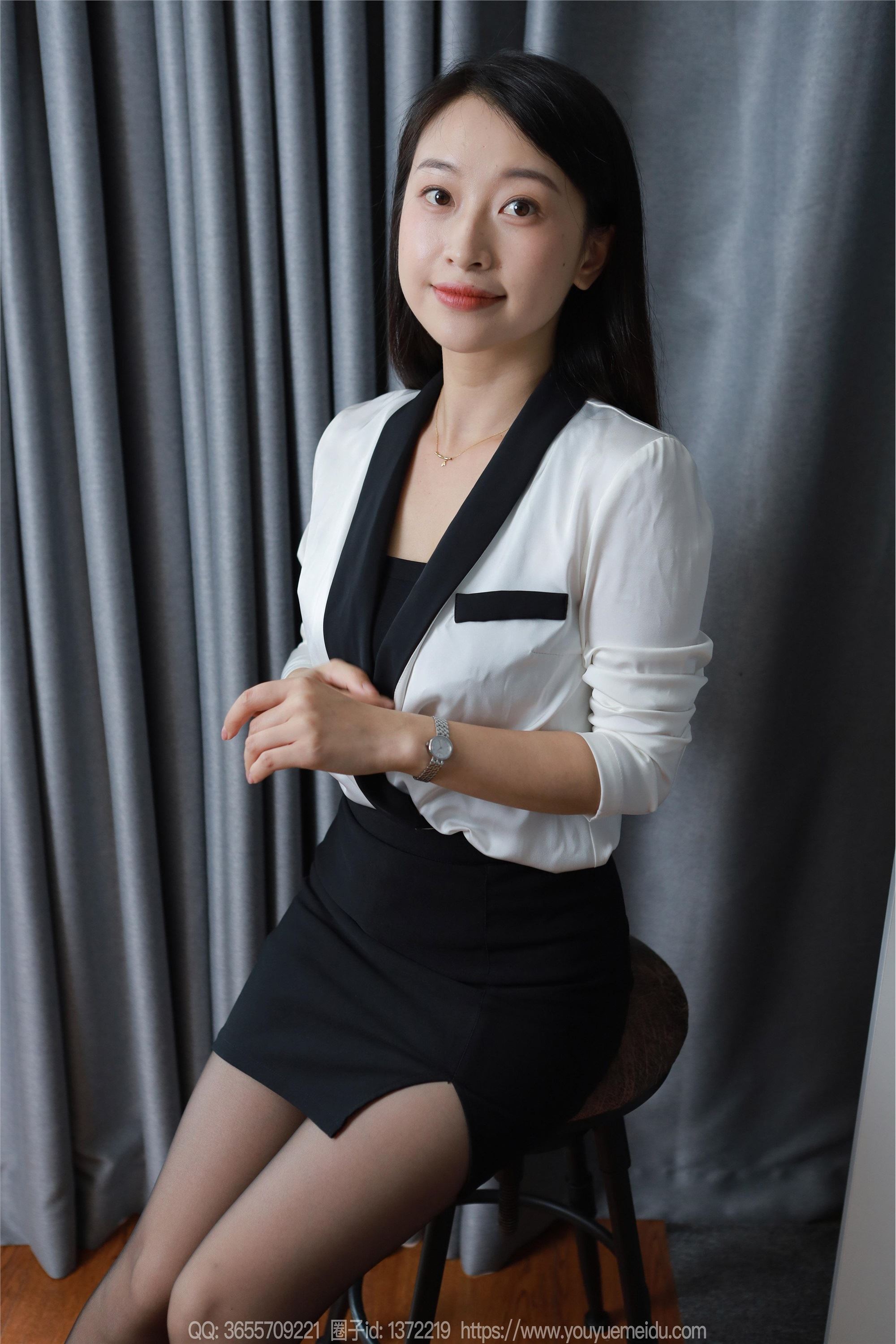 IESS异思趣向  2024.09.08 丝享家 1840 小婕《黑白职业装（下）》